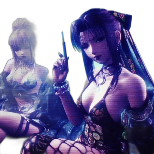 cyberpunk, concept art, fantasy art, anime transparent PNG cut-out