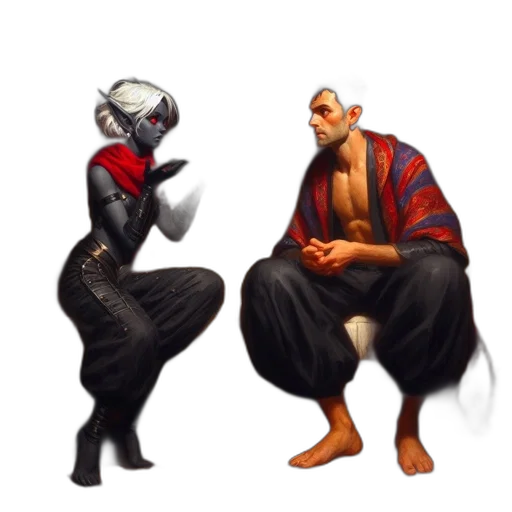 concept art, pixel art, fantasy art, cyberpunk transparent PNG cut-out