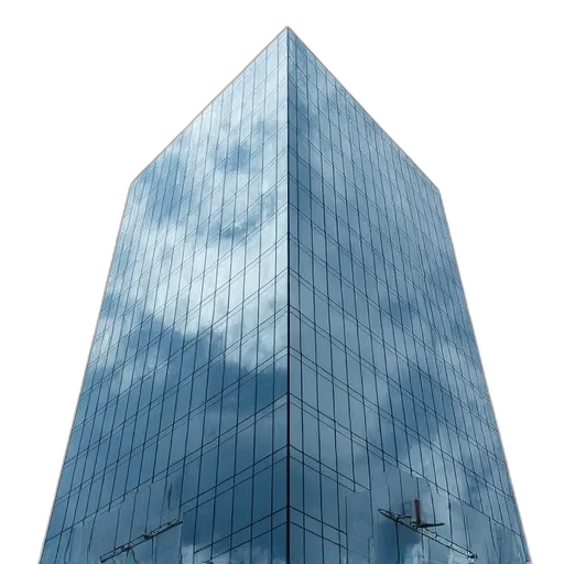 building, umbrella, face, robot transparent PNG cut-out