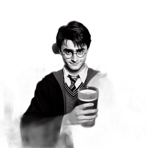 staff, face, comic book art, concept art transparent PNG cut-out