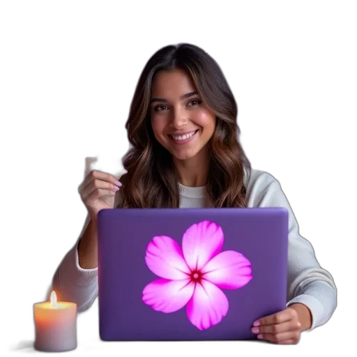 flower, staff, photorealistic, concept art transparent PNG cut-out