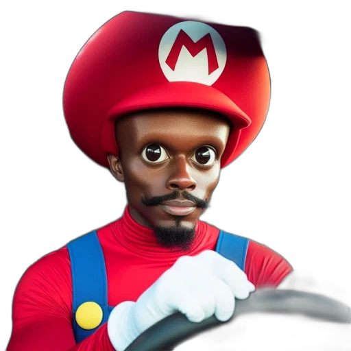 hat, face, staff, car transparent PNG cut-out