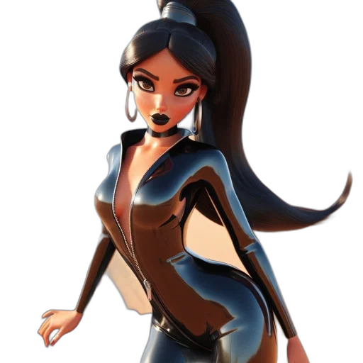 staff, concept art, fantasy art, 3d render transparent PNG cut-out