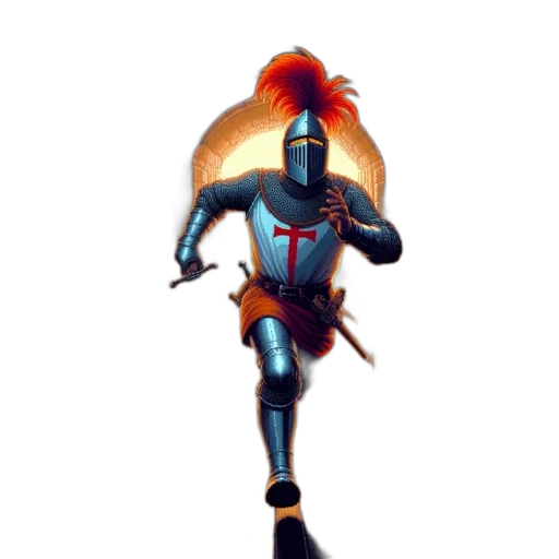 robot, sword, staff, mask transparent PNG cut-out