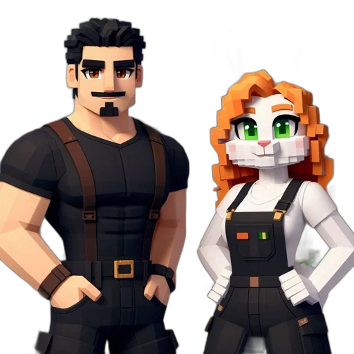 staff, pixel art, concept art, 3d render transparent PNG cut-out