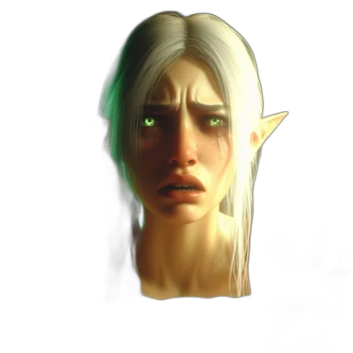 face, mask, dragon, staff transparent PNG cut-out