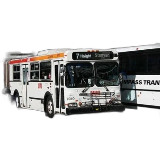 3d render, photorealistic, white, bus transparent PNG cut-out