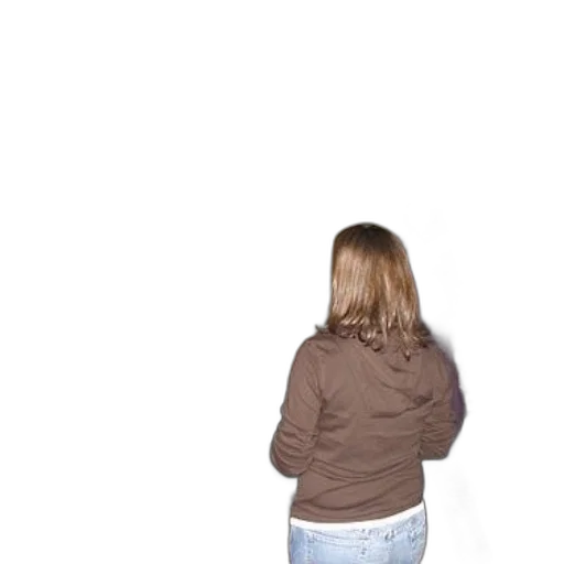 jacket, hair, staff, dress transparent PNG cut-out