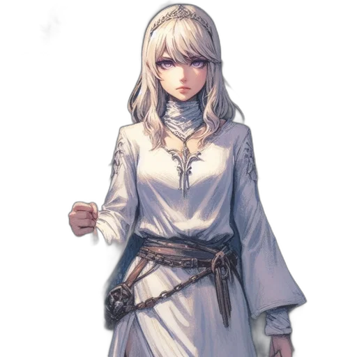 staff, sword, weapon, dress transparent PNG cut-out