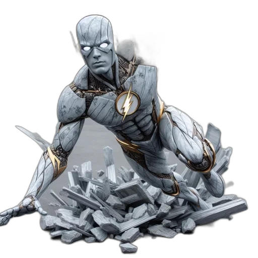 comic book art, concept art, 3d render, fantasy art transparent PNG cut-out