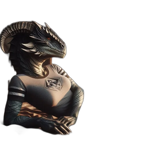 dragon, creature, animal, mask transparent PNG cut-out