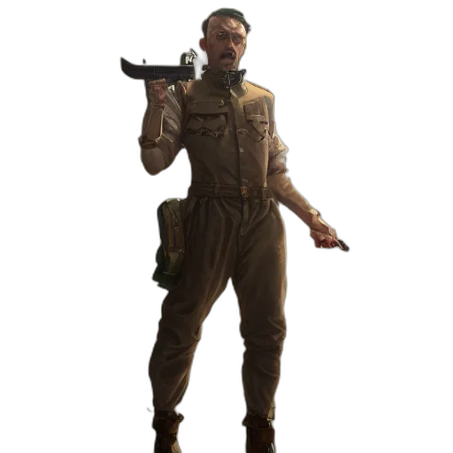 staff, weapon, jacket, animal transparent PNG cut-out