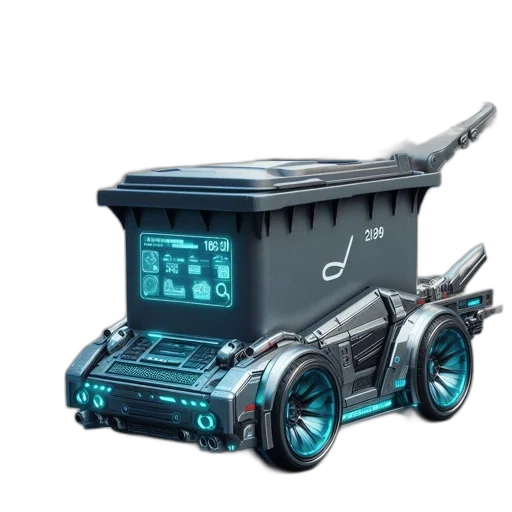 robot, car, weapon, concept art transparent PNG cut-out