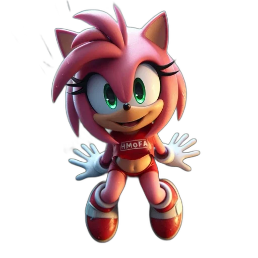 animal, staff, creature, 3d render transparent PNG cut-out