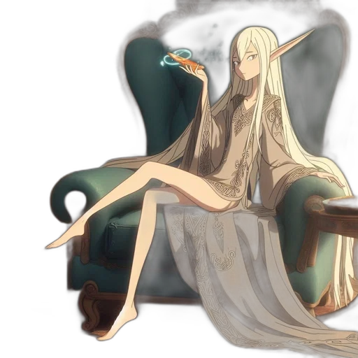 dress, furniture, dragon, creature transparent PNG cut-out
