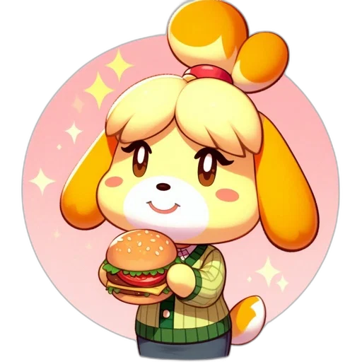 food, staff, animal, pixel art transparent PNG cut-out
