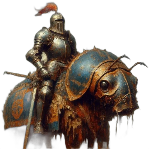 sword, robot, weapon, dragon transparent PNG cut-out