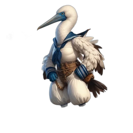 animal, dragon, staff, creature transparent PNG cut-out