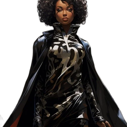 comic book art, concept art, fantasy art, 3d render transparent PNG cut-out