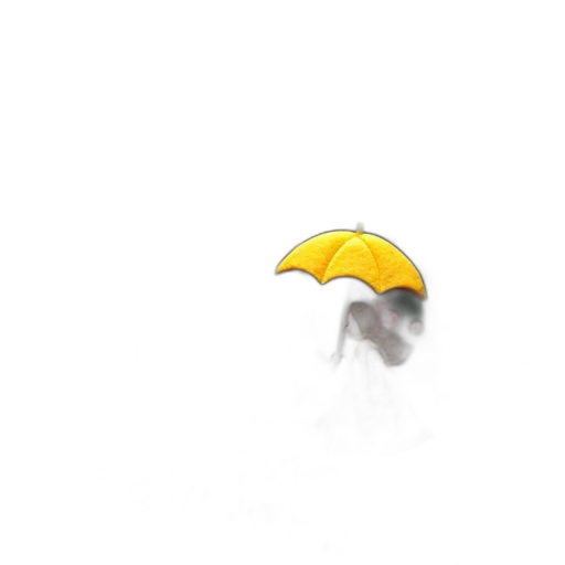 umbrella, hat, crown, face transparent PNG cut-out