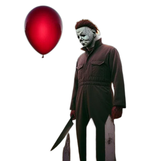 mask, creature, staff, concept art transparent PNG cut-out