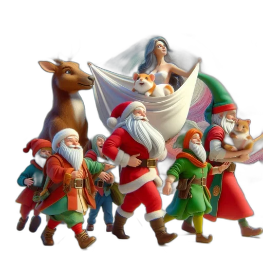 concept art, 3d render, fantasy art, snow transparent PNG cut-out