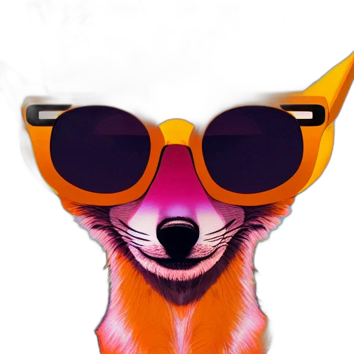 mask, staff, animal, 3d render transparent PNG cut-out