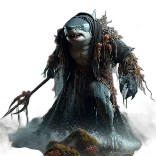 creature, dragon, face, staff transparent PNG cut-out
