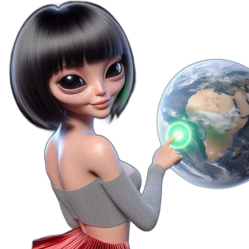 concept art, 3d render, fantasy art, cartoon transparent PNG cut-out