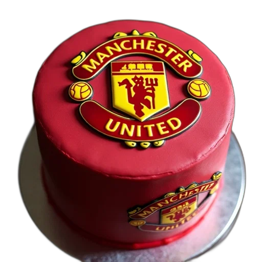 photorealistic, cake, manchester, united transparent PNG cut-out
