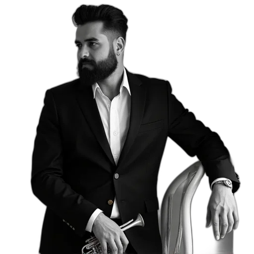 jacket, staff, photorealistic, pencil sketch transparent PNG cut-out