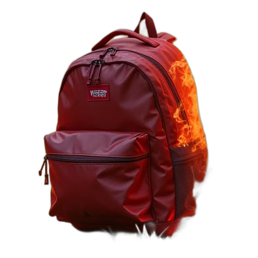 jacket, 3d render, photorealistic, red transparent PNG cut-out