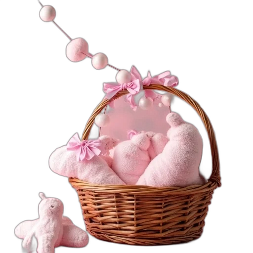 3d render, photorealistic, pastel, baby transparent PNG cut-out