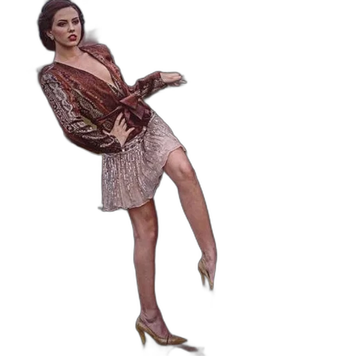 dress, shoes, creature, jewelry transparent PNG cut-out