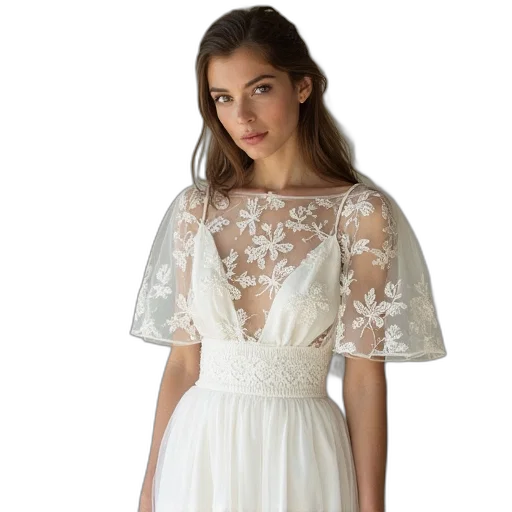 dress, model, white, jumpsuit transparent PNG cut-out