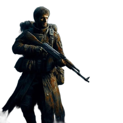 weapon, jacket, concept art, pixel art transparent PNG cut-out