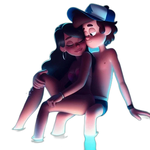 hat, concept art, 3d render, cartoon transparent PNG cut-out