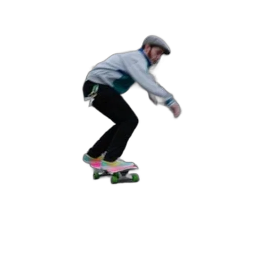 shoes, staff, vaporwave, 3d render transparent PNG cut-out