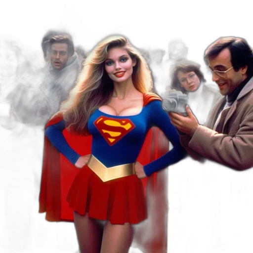 comic book art, concept art, fire, woman transparent PNG cut-out