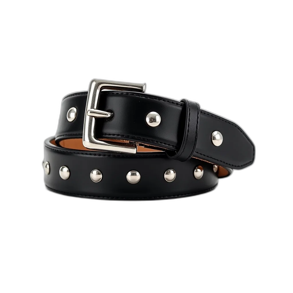 jewelry, 3d render, black, leather transparent PNG cut-out