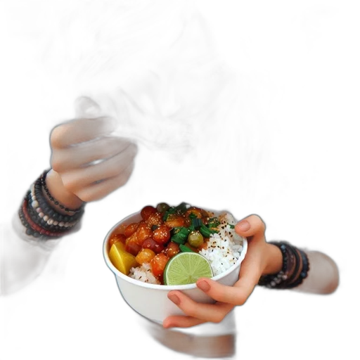 food, jewelry, staff, photorealistic transparent PNG cut-out