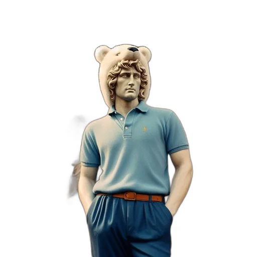 jacket, staff, mask, face transparent PNG cut-out