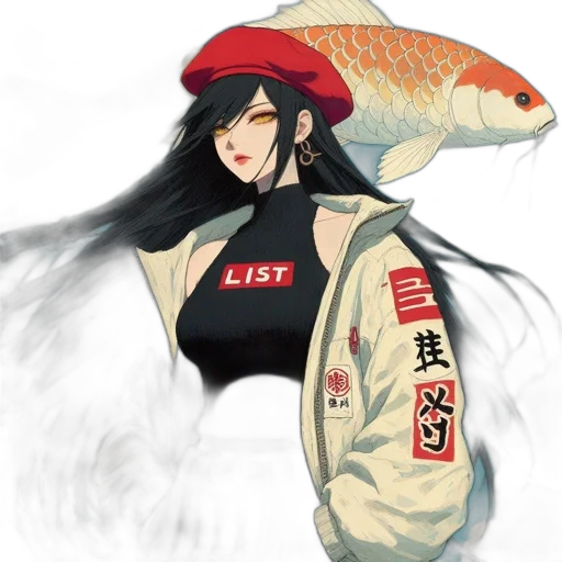 jacket, hat, animal, creature transparent PNG cut-out
