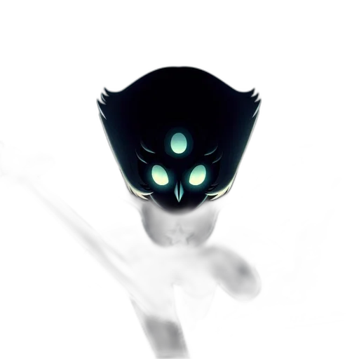 mask, robot, staff, creature transparent PNG cut-out