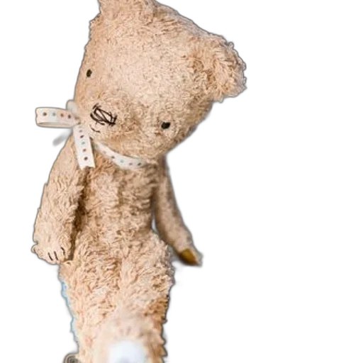 staff, creature, beige, teddy transparent PNG cut-out