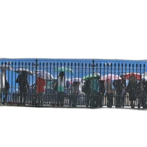 umbrella, staff, jacket, building transparent PNG cut-out