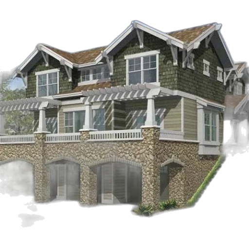 building, 3d render, photorealistic, concept art transparent PNG cut-out