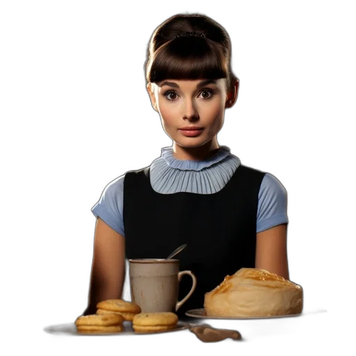 food, robot, face, dress transparent PNG cut-out