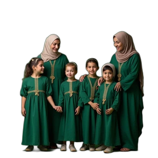 dress, jacket, green, earth tones transparent PNG cut-out