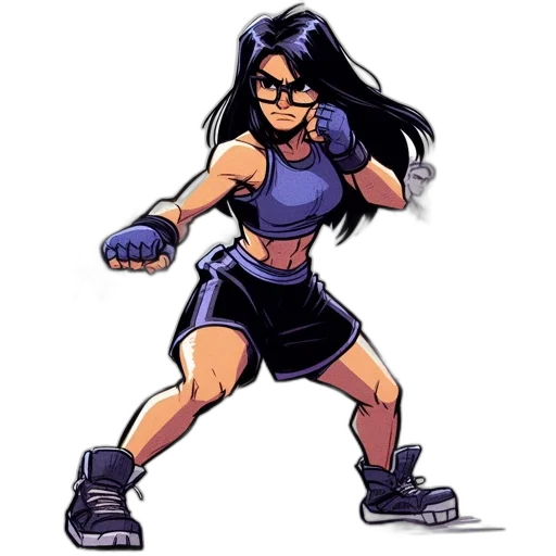 comic book art, concept art, pixel art, cartoon transparent PNG cut-out